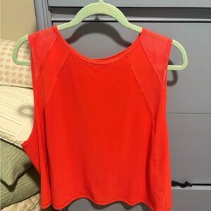 Lululemon cropped sculpt tank